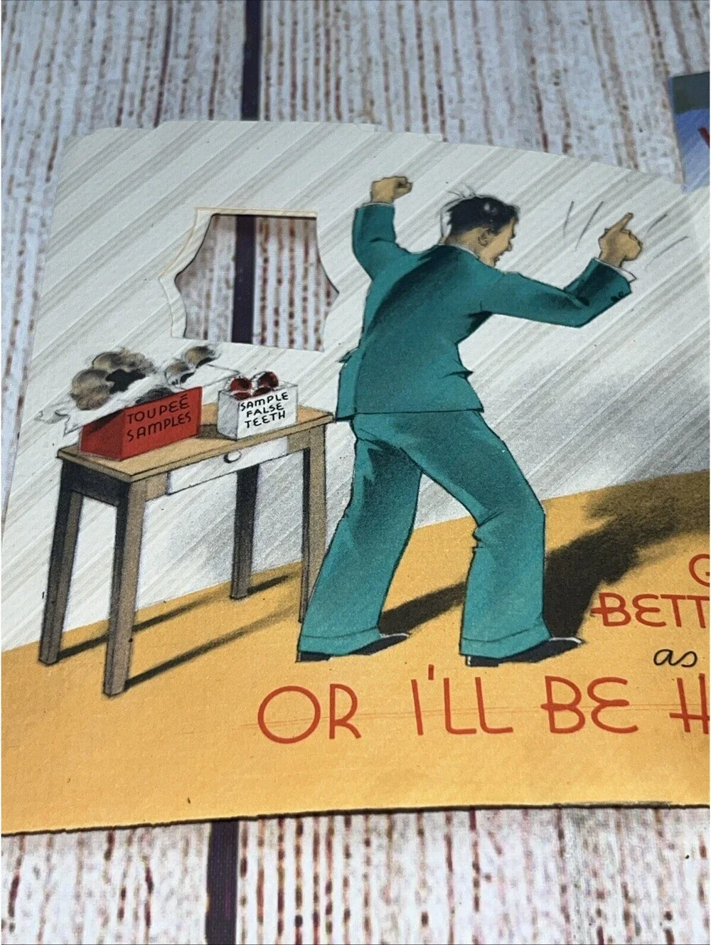 Lots Of Four Vintage Greeting Cards Get Well Soon And Sweet 16- 1940’s